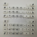 Mvura uye Dustproof Yakawedzera Silicone Rubber Keypad